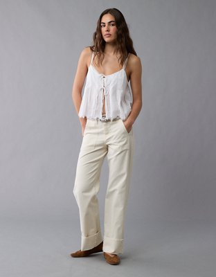 AE Sunchaser Knit Smocked Bandeau