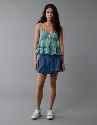 AE Ruffle Babydoll Tank Top