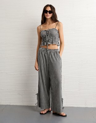 AE Tiered Ruched Tank Top