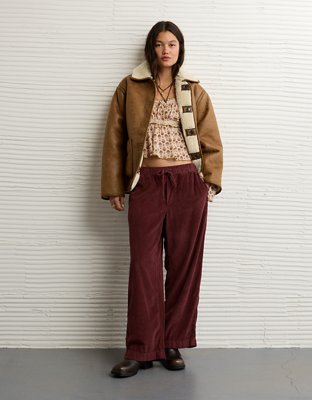 AE Chiffon Ruched Blouse