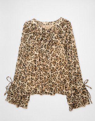 AE Long Sleeve Reversible Blouse