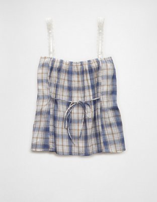 AE Lace Trim Cami Top | American Eagle