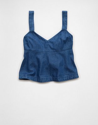 AE Bow-Detail Tank Top