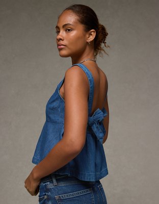 AE Bow-Detail Tank Top
