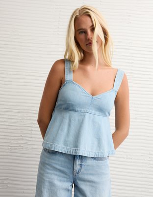 AE Bow-Detail Tank Top