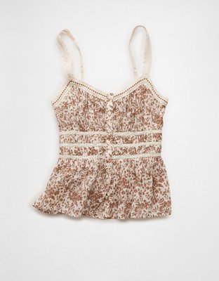 AE Lace Trim Cami Top