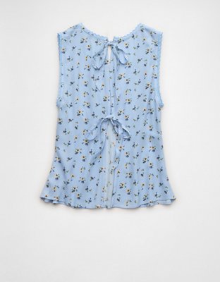 AE V-Neck Tie Back Top