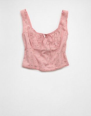 AE Ruched Corset Top