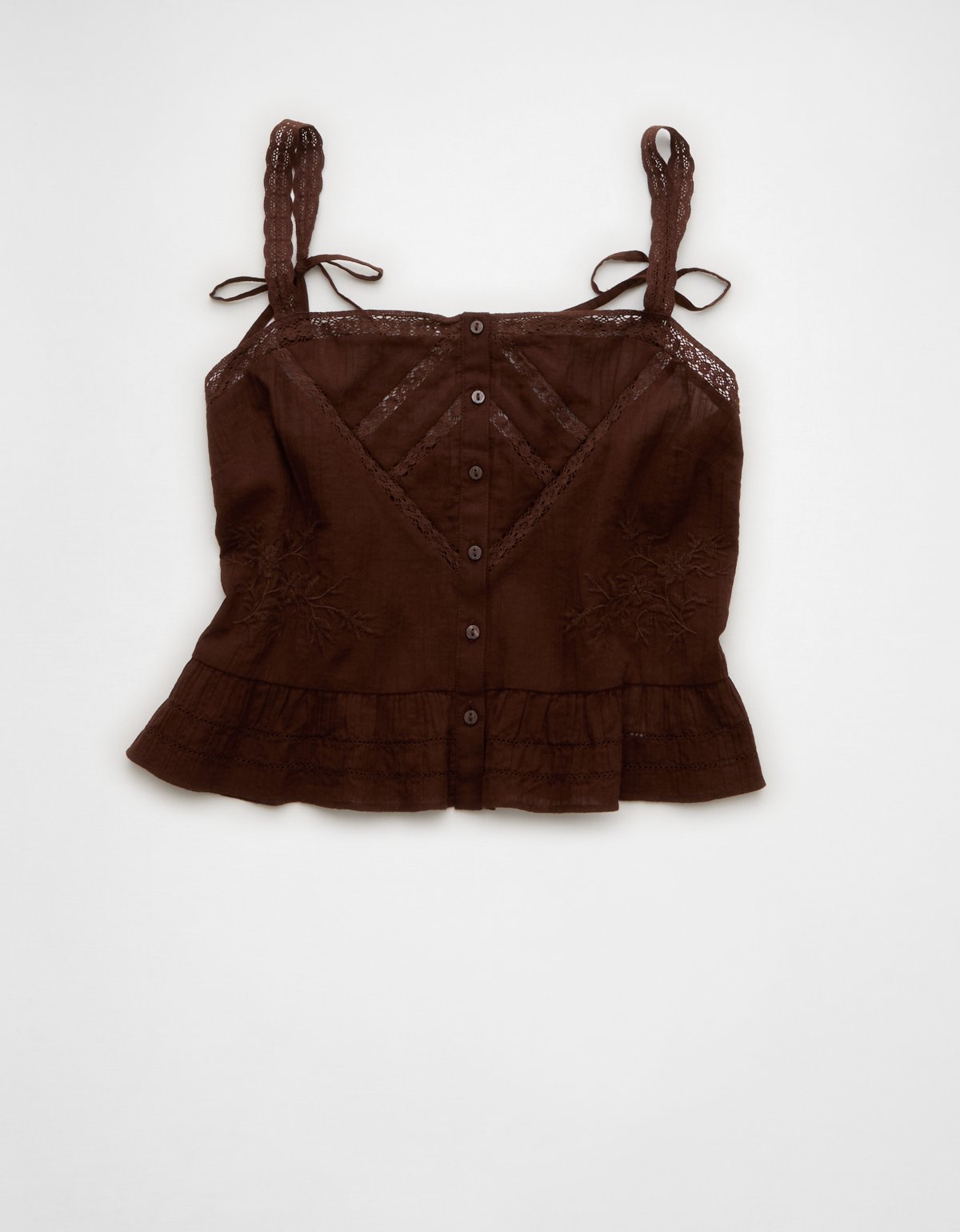 AE Fitted Peplum Cami - image 3