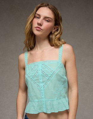 AE Fitted Peplum Cami