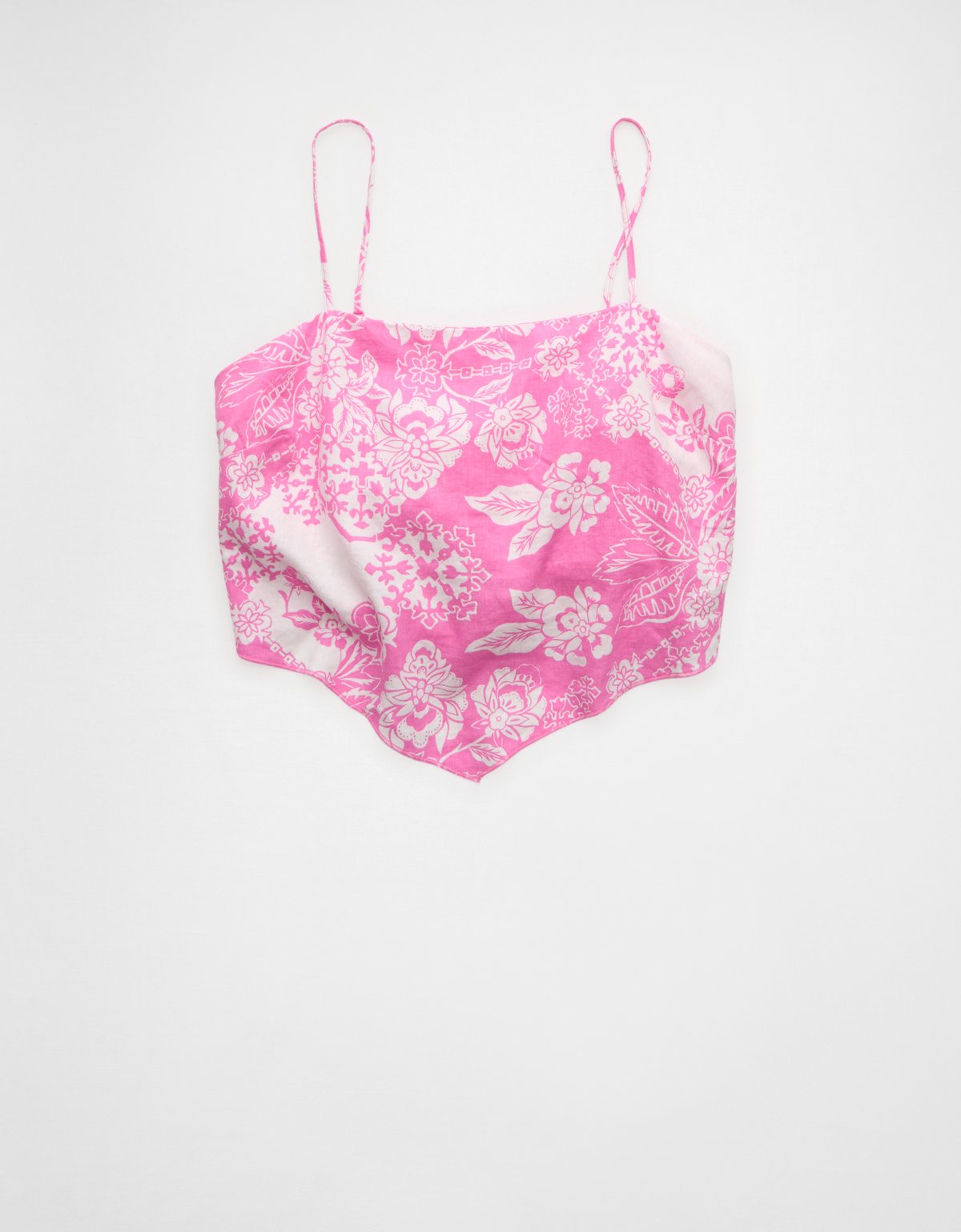 AE Linen-Blend Bandana Top - image 3