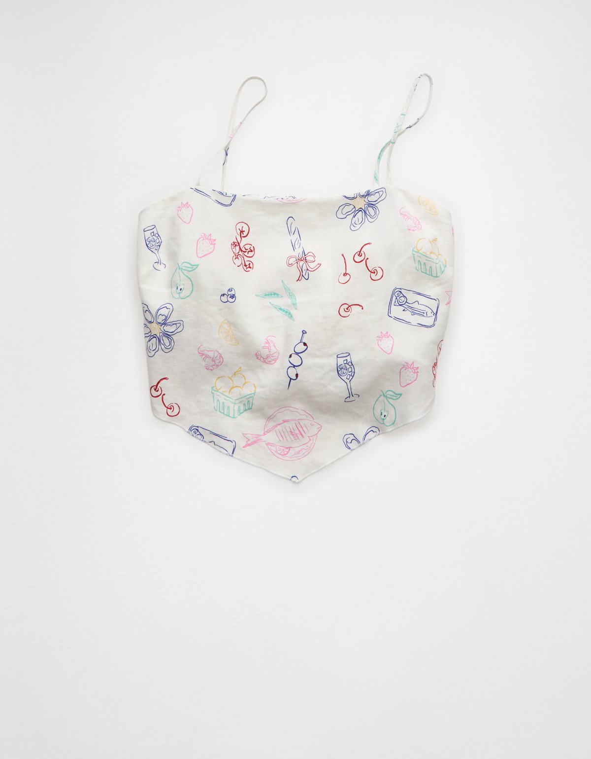 AE Linen-Blend Bandana Top - image 4
