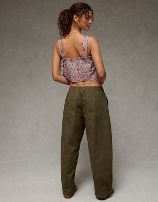 AE Cropped Side-Tie Bandana Cami