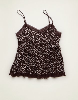 AE Lace-Trim Ditsy Cami