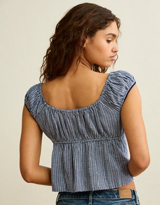 Haut boutonné à mancherons AE
