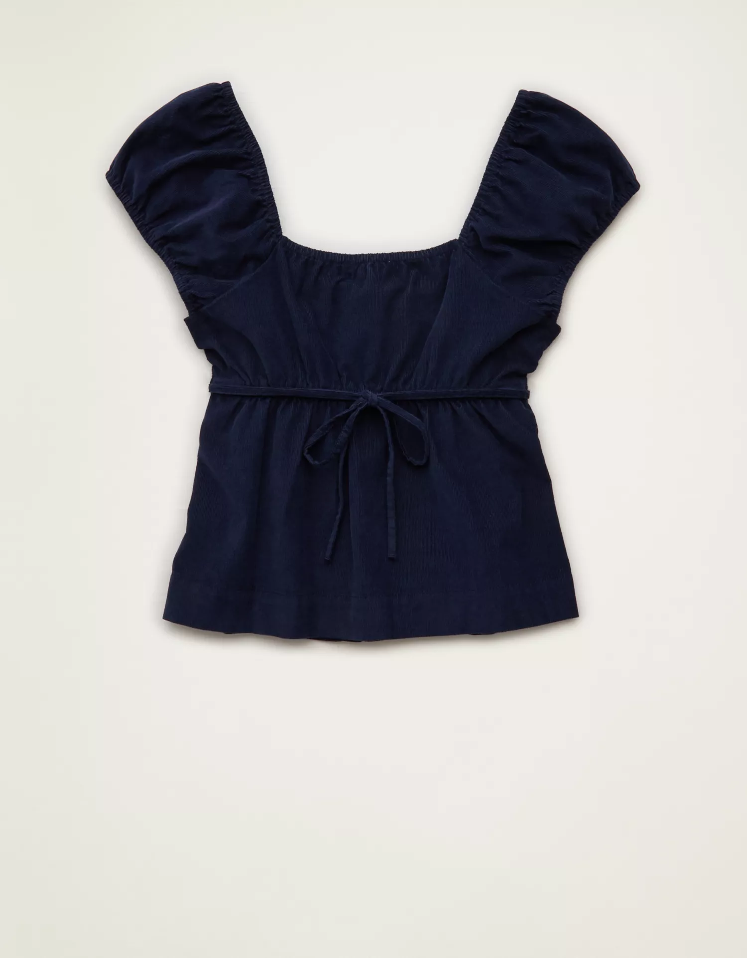 AE Short-Sleeve Button-Up Top - thumbnail 4
