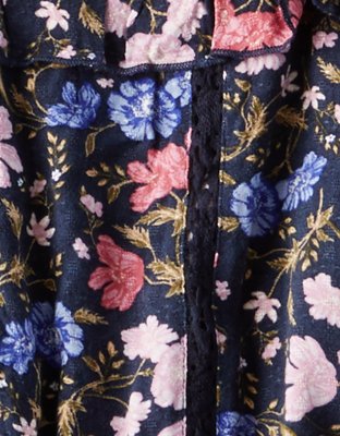 Женские топы American Eagle AE COLD SHOULDER PRINTED TOP — фото 5