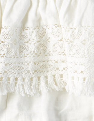 Женские топы American Eagle AE Off-The-Shoulder Crochet Top — фото 4