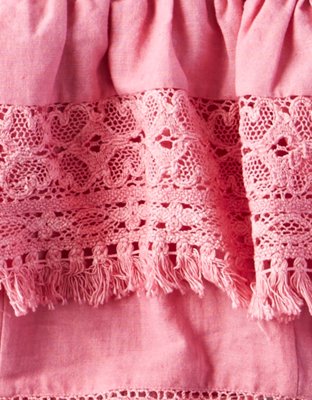 AE Off-The-Shoulder Crochet Top