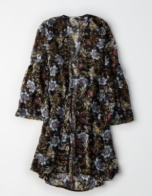American Eagle AE Ruffle Cuff Kimono — фото 3