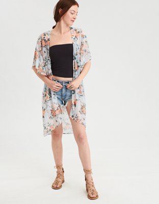 AE Pintuck Kimono