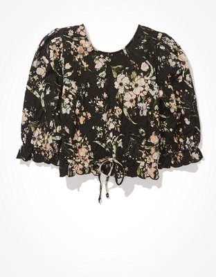 american eagle peasant top