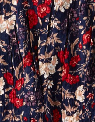 Женские топы American Eagle AE PRINTED OFF-THE-SHOULDER CROP TOP — фото 5