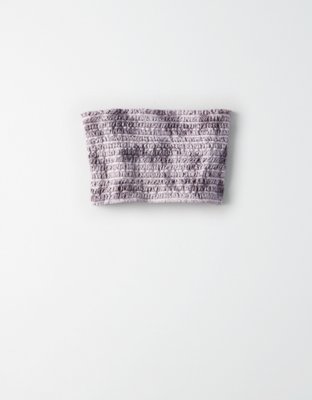 Женские топы American Eagle AE Smocked Lace Tube Top — фото 3