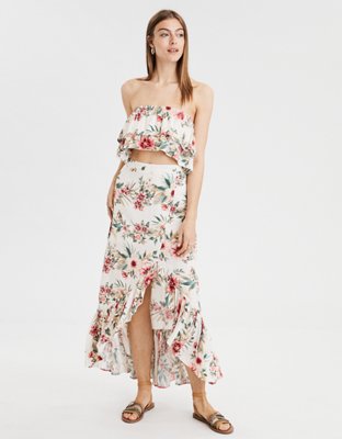 AE Ruffled Hawaiian Tube Top