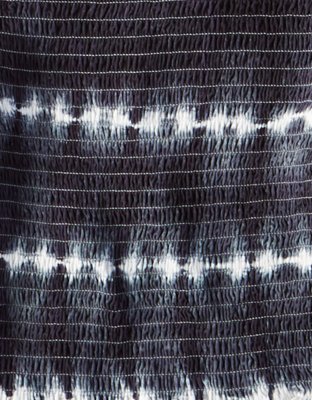 Женские топы American Eagle AE Smocked Tie-Dye Crop Top — фото 4