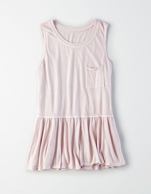 american eagle peplum top