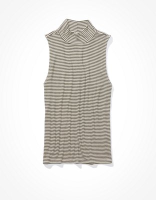AE Mock Neck Tank Top