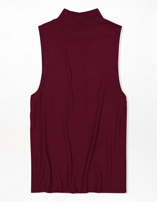 AE Mock Neck Tank Top