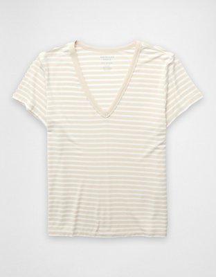 T-shirt escote V Soft & Sexy AE
