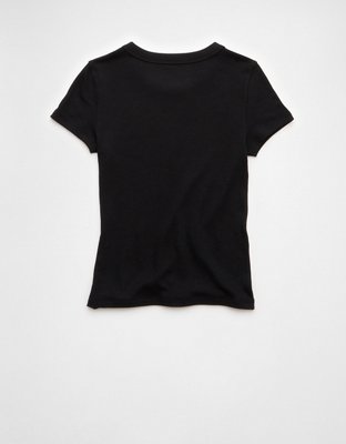 AE Waffle Hey Baby Tee