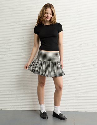 AE Waffle Hey Baby Tee