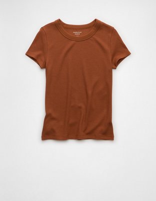 AE Waffle Hey Baby Tee