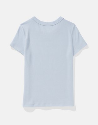 AE Waffle Hey Baby Tee