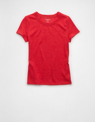 AE Waffle Hey Baby Tee