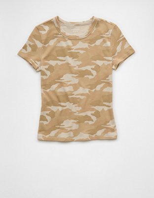 AE Camo Hey Baby Tee