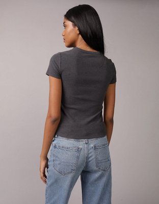 AE Food Graphic Hey Baby Tee