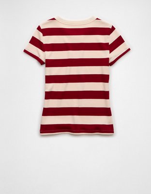 AE Waffle Hey Baby Tee
