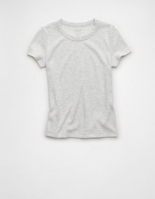 AE Waffle Hey Baby Tee