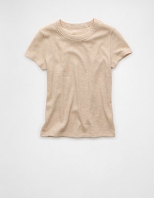 AE Waffle Hey Baby Tee