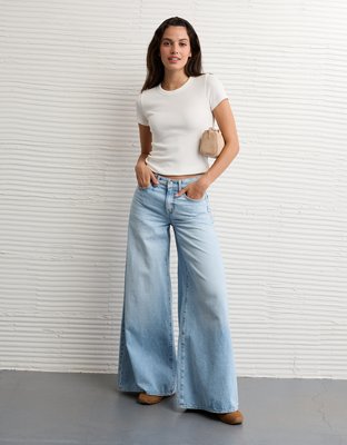 AE Waffle Hey Baby Tee