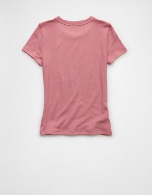 AE Waffle Hey Baby Tee