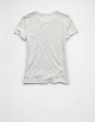 AE Waffle Hey Baby Tee