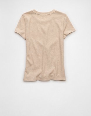 AE Waffle Hey Baby Tee