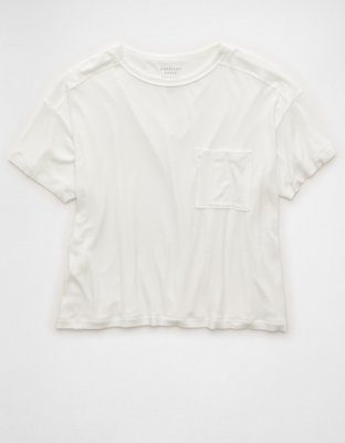 AE Soft & Sexy Ribbed Pocket T-Shirt