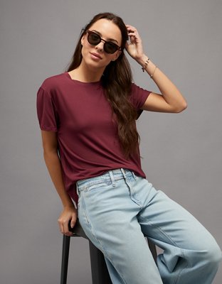AE Soft & Sexy T-shirt con Cuello Redondo